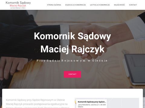 Komornikolesno.pl - komornik sądowy Maciej Rajczyk