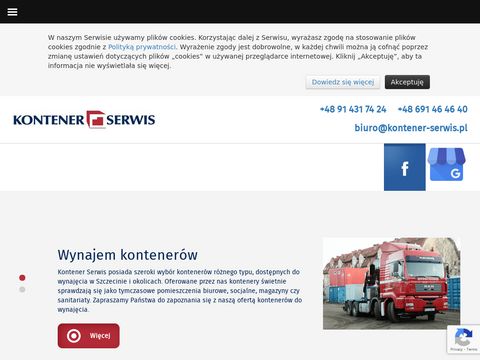 Kontener Serwis transport kontenerów Szczecin