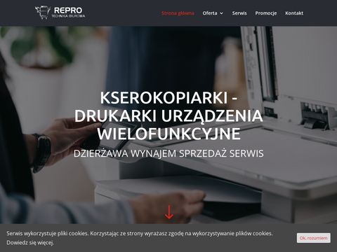 Repro Technika biurowa kserokopiarki Gliwice