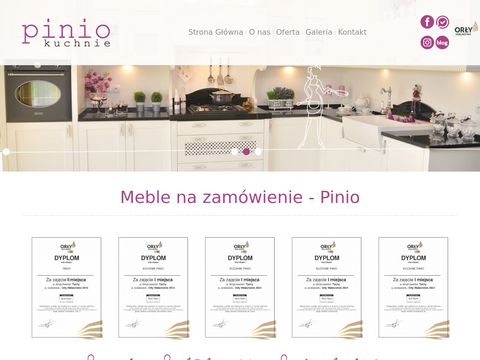 PINIO nowoczesne kuchnie z wyspą Śląsk