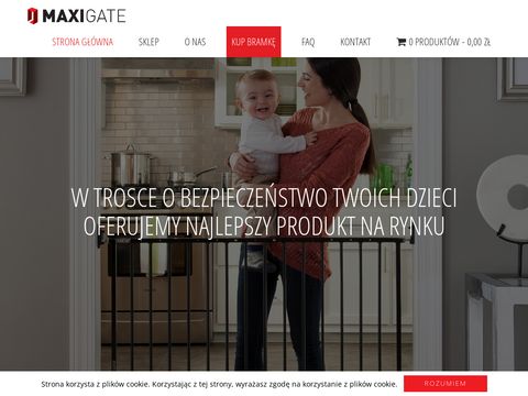 Maxigate.pl bramka dla dzieci