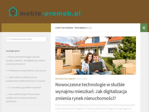 Meble-promeb.pl - garderoby - na zamówienie