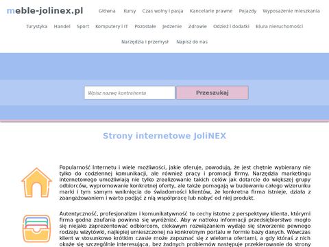 Meble-jolinex.pl na zamówienie