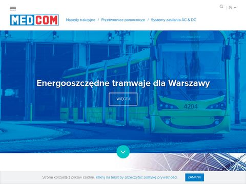 Medcom.com.pl systemy do pojazdów szynowych