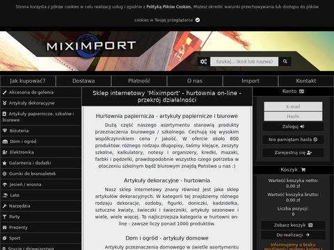 Miximport.pl - wszystko po 4 zł