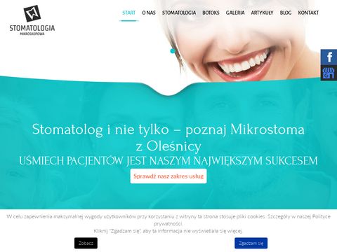 Mikrostoma.pl wybielanie zębów