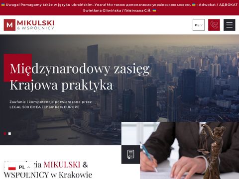 Mikulski.krakow.pl podatek od darowizn