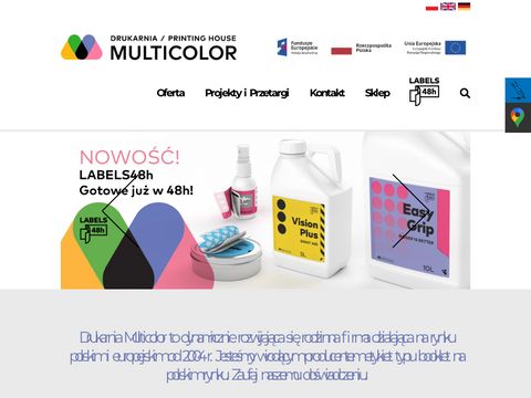 Multicolordrukarnia.pl - booklet labels 48h