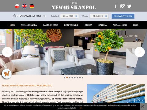 Newskanpol.pl hotel w Kołobrzegu promocje
