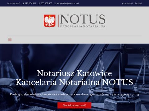 Katowice notariusz - notus.org.pl