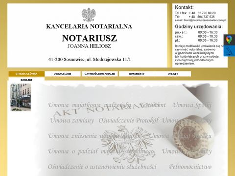 Nnotariuszsosnowiec.com.pl poświadczenie podpisu