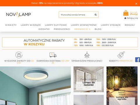 Novalamp.pl sklep z oświetleniem