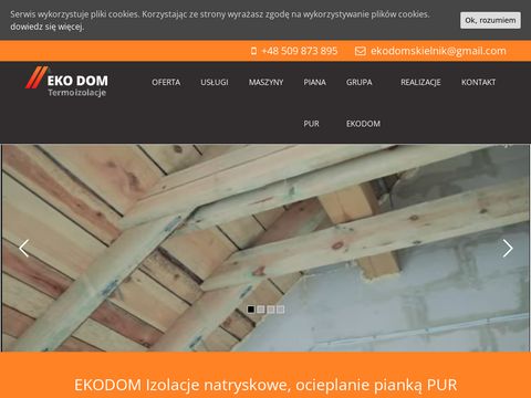 Ocieplenia-ekodom.pl izolacje natryskowe