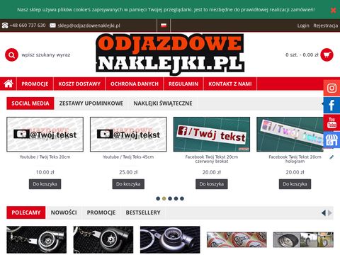 Odjazdowenaklejki.pl stickery na samochody