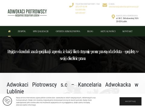 Adwokacipiotrowscy.pl - prawo cywilne Lublin