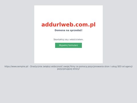 Addurlweb.com.pl darmowy katalog stron