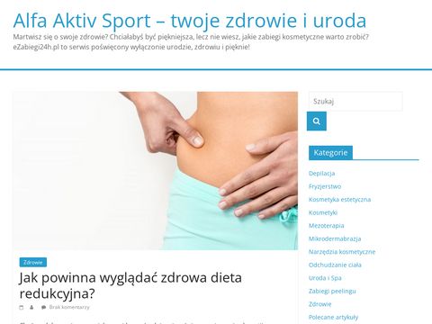 Alfa-aktiv-sport.pl suplemnet diety