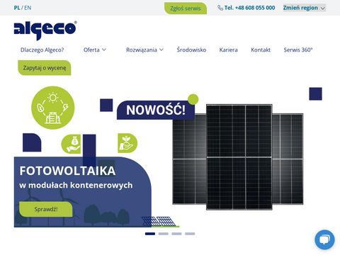 Algeco.pl kontenery warsztatowe wynajem