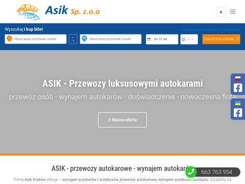 Asik.com.pl firma przewozowa