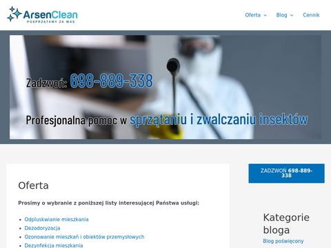 Arsen-lodz.com.pl odpluskwianie mieszkania