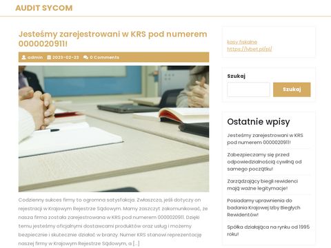 Audit-Sycom usługi księgowe Gdańsk