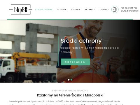Bhpbb.pl usługi bhp Śląsk