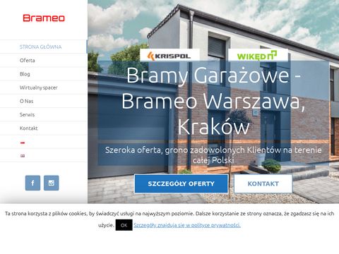 Brameo.pl bezpieczne bramy garażowe