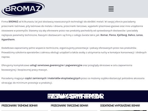 Bromaz.pl - serwis i części zamienne pił Bomar