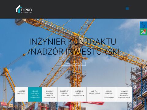 Dipro-budownictwo.pl - nadzór inwestorski