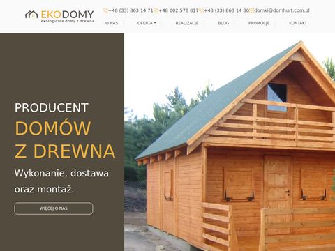 Domyzdrewna-ekodomy.pl domki letniskowe