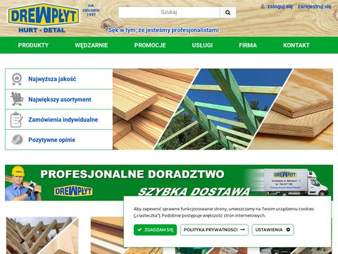Drewplyt.com.pl brykiet drzewny drewno kominkowe