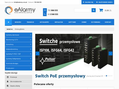 EAlarmy.pl sklep internetowy