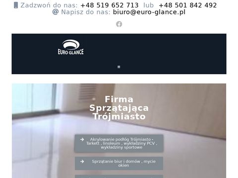 Euro-glance.pl konserwacja podłóg w Trójmieście