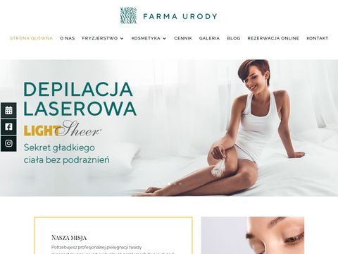Farmaurody - depilacja nitką Kraków