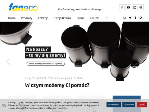 Faneco.com - wyposażenie toalet