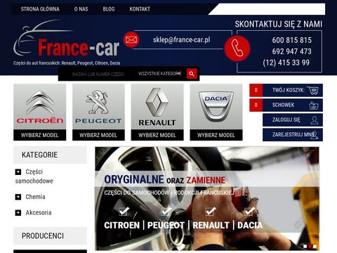 France-car.com.pl części do samochodów francuskich