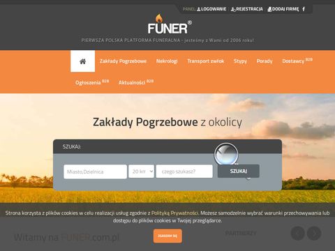 Funer.com.pl platforma pogrzebowa