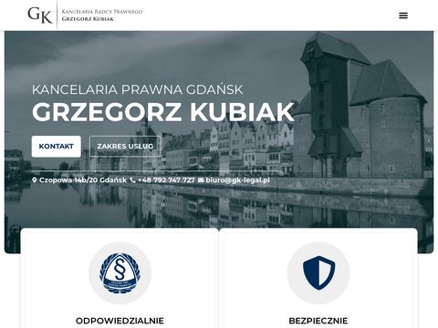 Gk-legal.pl - obsługa prawna przedsiębiorców