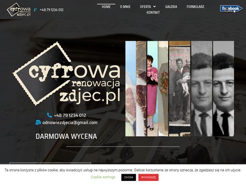 Cyfrowarenowacjazdjec.pl - renowacja starych zdjęć