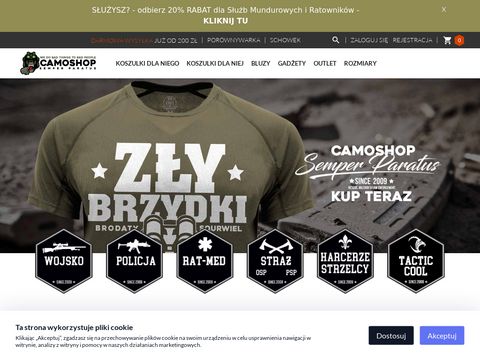 Camoshop.pl koszulki militarne