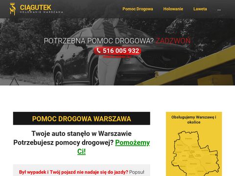 Ciagutek.pl tania pomoc drogowa