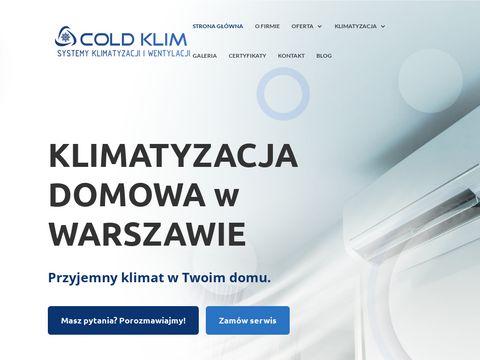 Coldklim.pl - serwis klimatyzacji domowej Warszawa