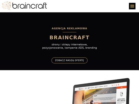 Braincraft projektowanie stron www Śląsk
