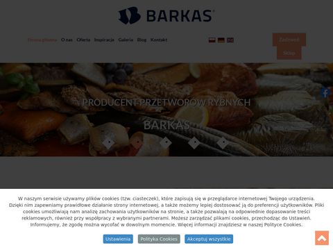 Barkas.pl - przetwórnia ryb