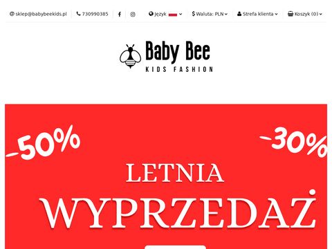 Babybeekidsfashion.pl - sklep z ubrankami dla dzieci