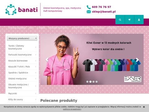 Banati.pl - fartuszek kosmetyczny