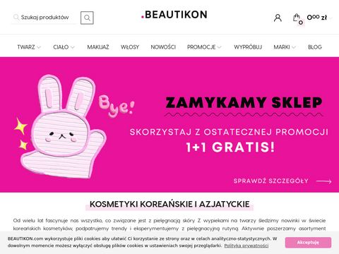 Beautikon.com sklep z koreańskimi kosmetykami