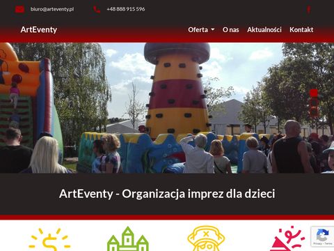 Arteventy.com - organizacja imprez dla dzieci