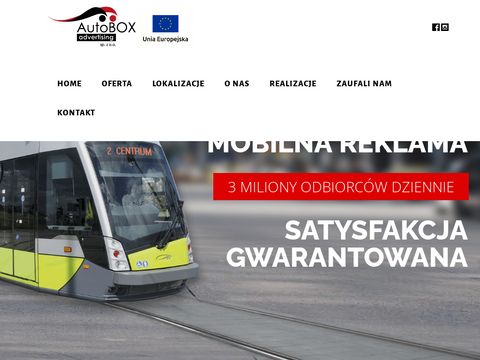 AutoBox.com.pl - reklama na autobusach Wrocław