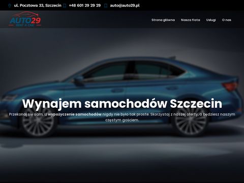 Auto29.pl - wypożyczalnia aut luksusowych